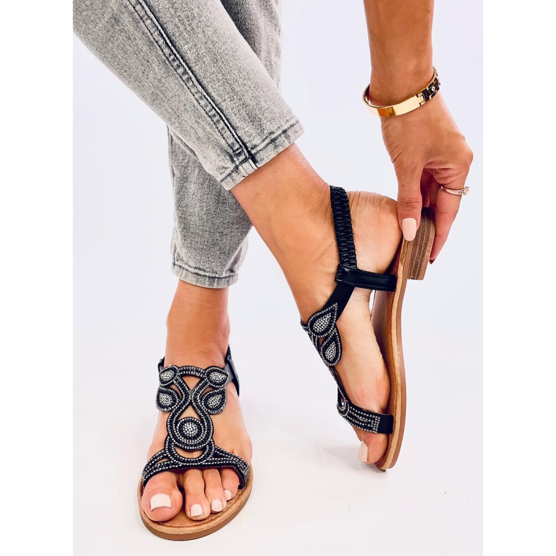 Dámské sandály Marion Black černý 2