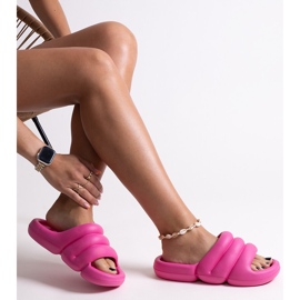 Růžové pěnové pantofle Haile růžový 1 Růžové pěnové pantofle Haile růžový 1