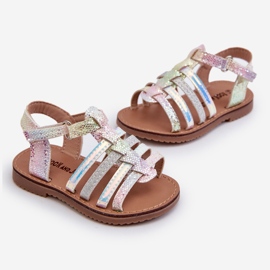 Dětské sandály Gladiator se zapínáním na suchý zip, vícebarevné Radovia vícebarevný 1