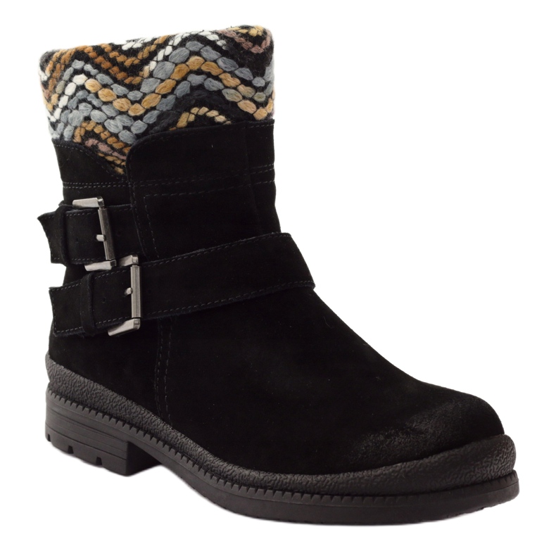 Pracovníci izolovaní kůží Filippo 392 černá 1