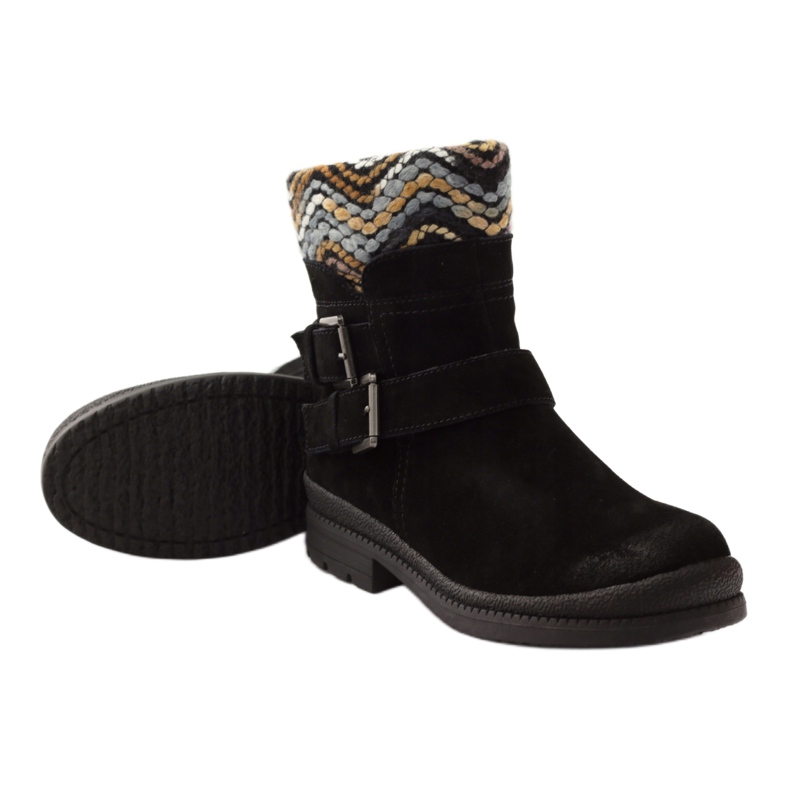 Pracovníci izolovaní kůží Filippo 392 černá 3