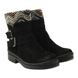 Pracovníci izolovaní kůží Filippo 392 černá 4