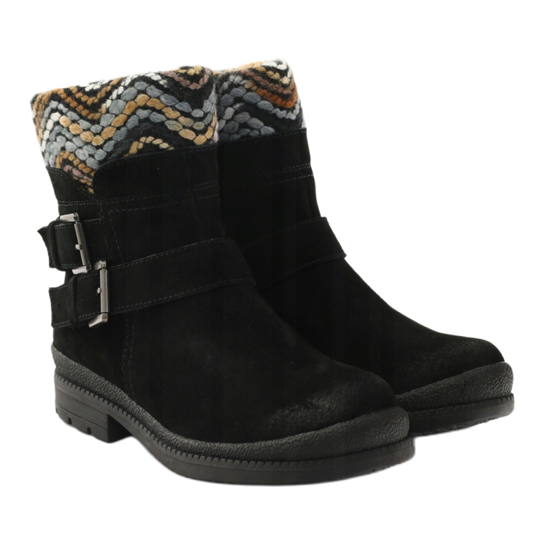 Pracovníci izolovaní kůží Filippo 392 černá 4