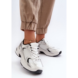 Dámská sportovní obuv Tenisky bílé a černé Leranea bílý 2 Dámská sportovní obuv Tenisky bílé a černé Leranea bílý 2