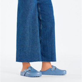 Žabky Birkenstock Boston Eva W 1027259 modrý 2 Žabky Birkenstock Boston Eva W 1027259 modrý 2