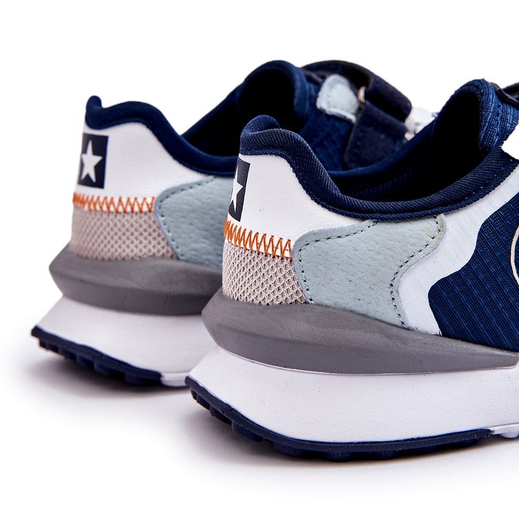 Dětská tenisky paměťová pěna Big Star LL374225 Navy Blue modrý 1