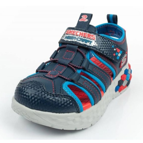 Sandály Skechers 402213L/NVRD modrý 2 Sandály Skechers 402213L/NVRD modrý 2