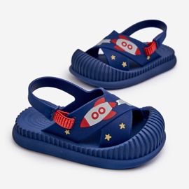 Dětské sandály 83525 Ipanema Cute Baby Navy Blue modrý 2 Dětské sandály 83525 Ipanema Cute Baby Navy Blue modrý 2