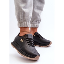 Dámské Tenisky na platformě Black Rottiana černý 2