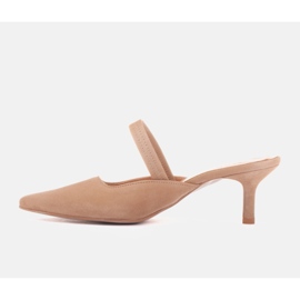 Marco Shoes Emilianovy žabky béžový 1