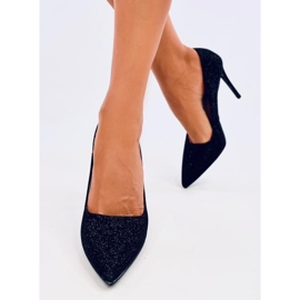 Dámské duhové vysoké podpatky Anabelle Black černá 1 Dámské duhové vysoké podpatky Anabelle Black černá 1