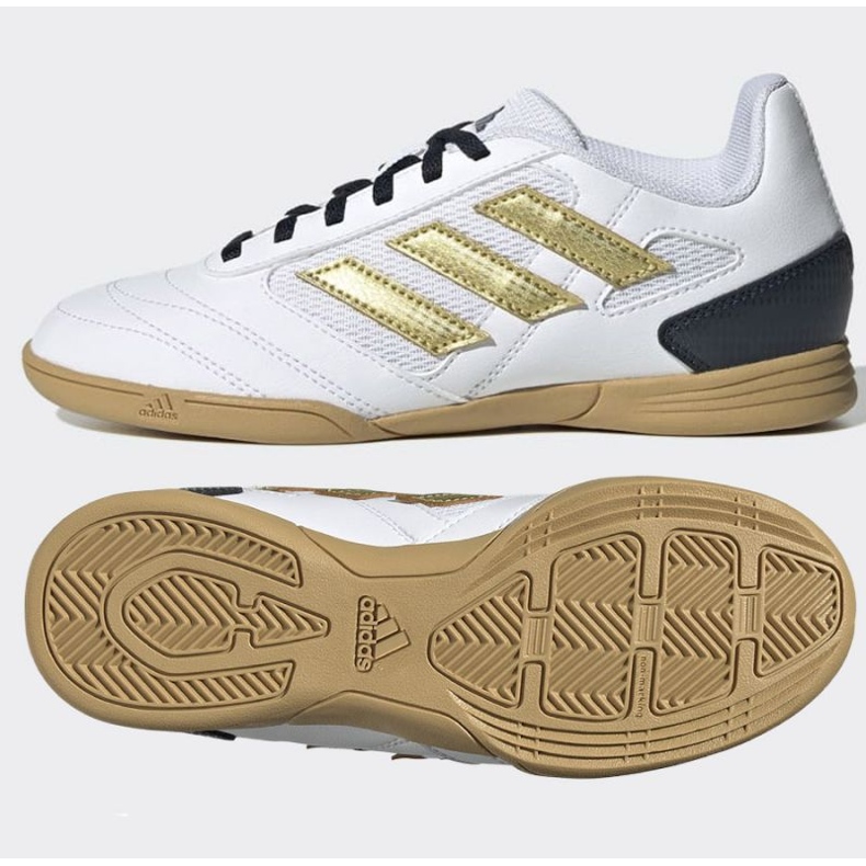 Adidas Super Sala 2 v botách IG8753 bílý 1