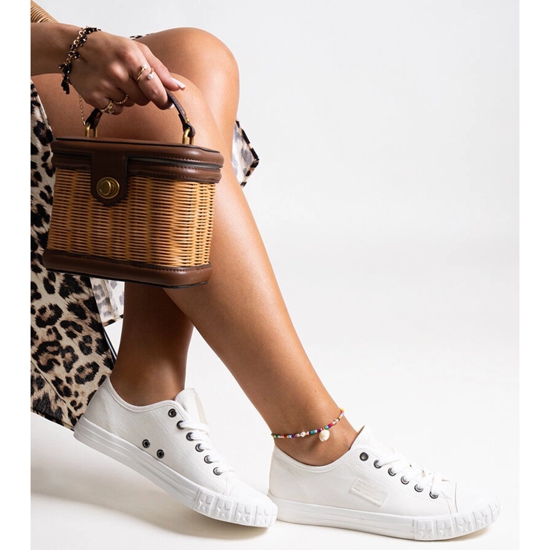 Bílé tenisky Big Star JJ274493 bílý 1