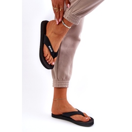 Lehké dámské pěnové žabky Big Star NN274A718 Black černá 3