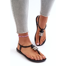 Dámské ploché sandály žabky 83507 Ipanema Class Blow Up Sandal Fem Black černá 2