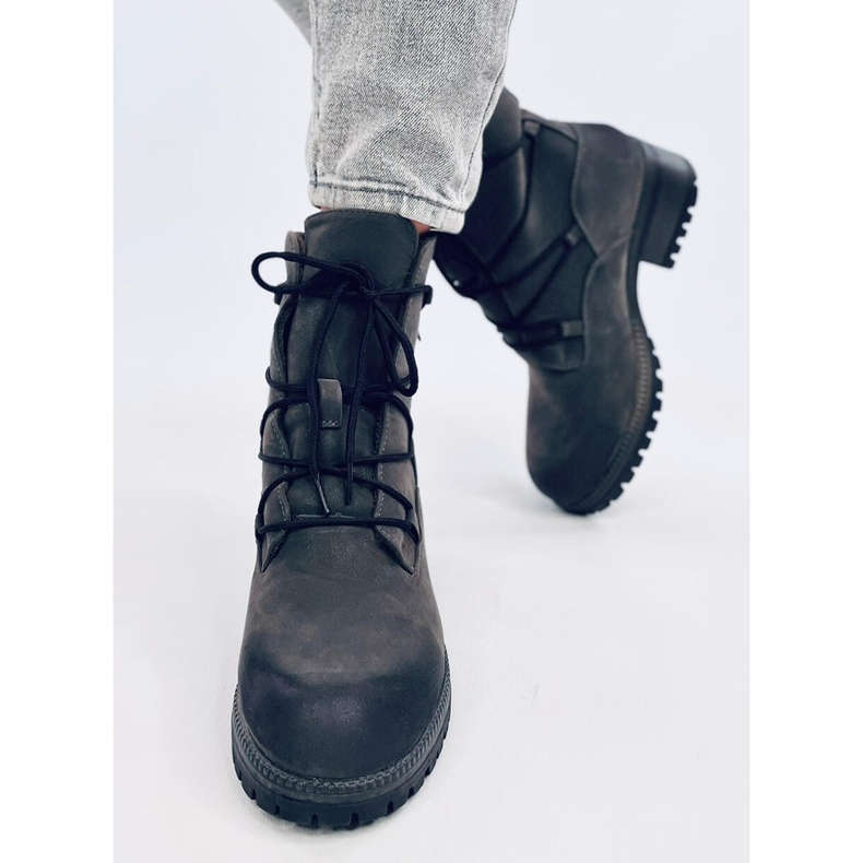 Boty na chrániči Harbour Gris šedá 1