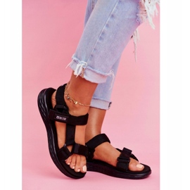 Dámské sandály Big Star Black FF274A600 černé černá 4
