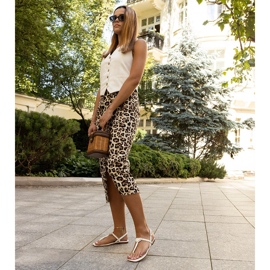 Bílé sandály vyrobené z eko kůže Rabina bílý 1 Bílé sandály vyrobené z eko kůže Rabina bílý 1