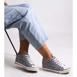 Černé lesklé vysoké tenisky Jadwa černý 1