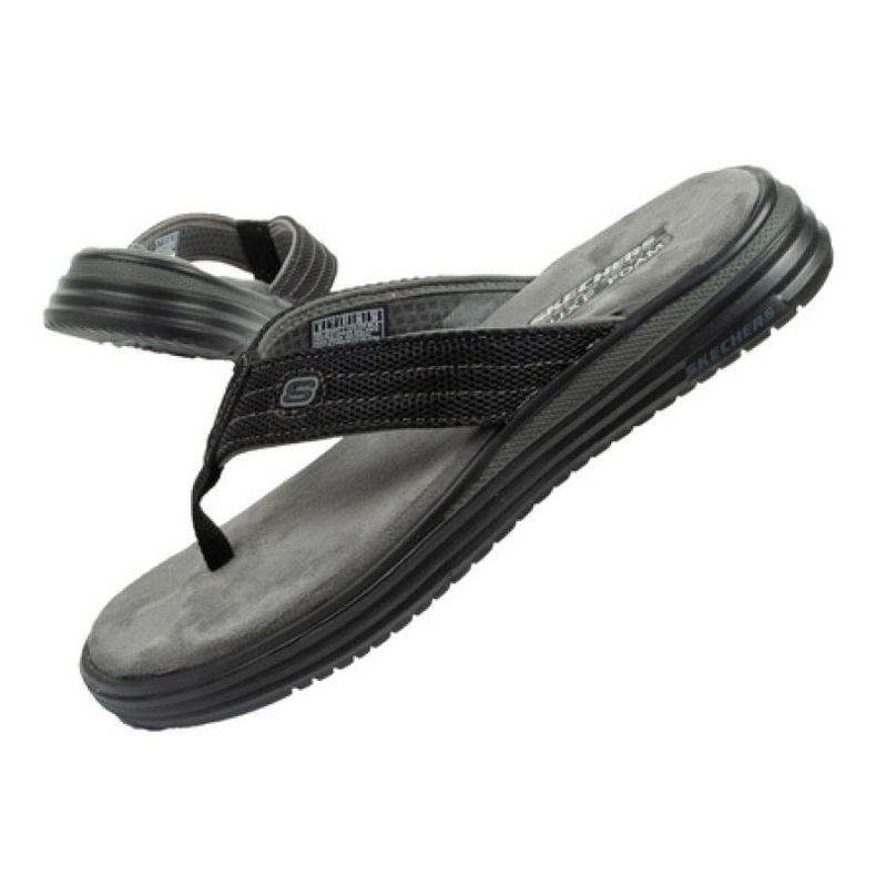 Skechers Proven M žabky 204577 Blk černý 1