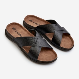 Pohodlné lehké žabky s Inblu GV00001I Black černý 1