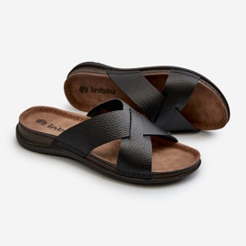 Pohodlné lehké žabky s Inblu GV00001I Black černá 2