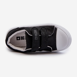 Dětské tenisky na suchý zip Big Star NN374111 Black černý 2