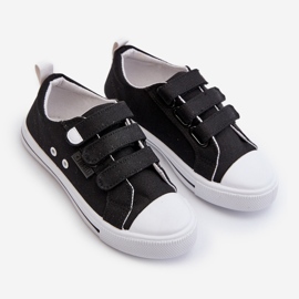 Dětské tenisky na suchý zip Big Star NN374118 Black černý 2