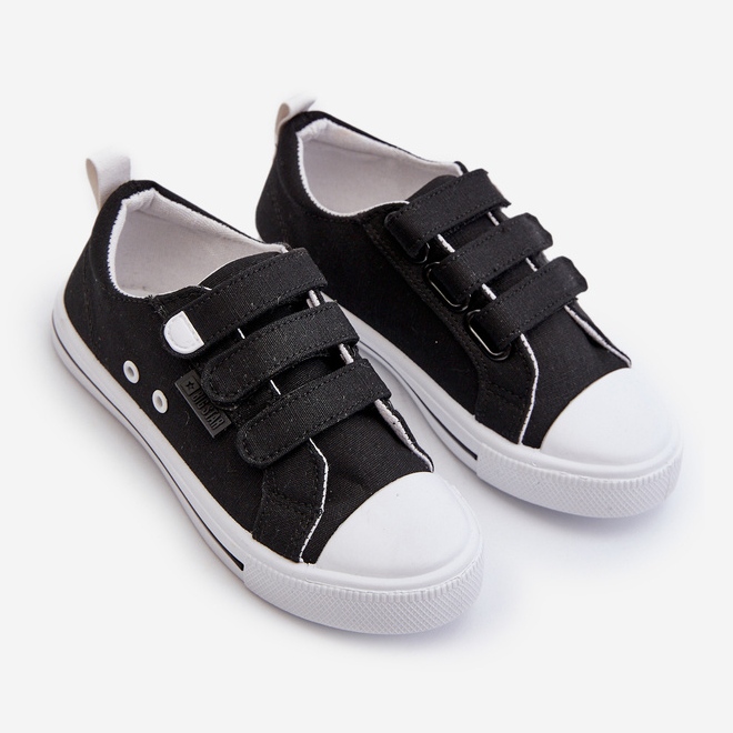 Dětské tenisky na suchý zip Big Star NN374118 Black černý 2
