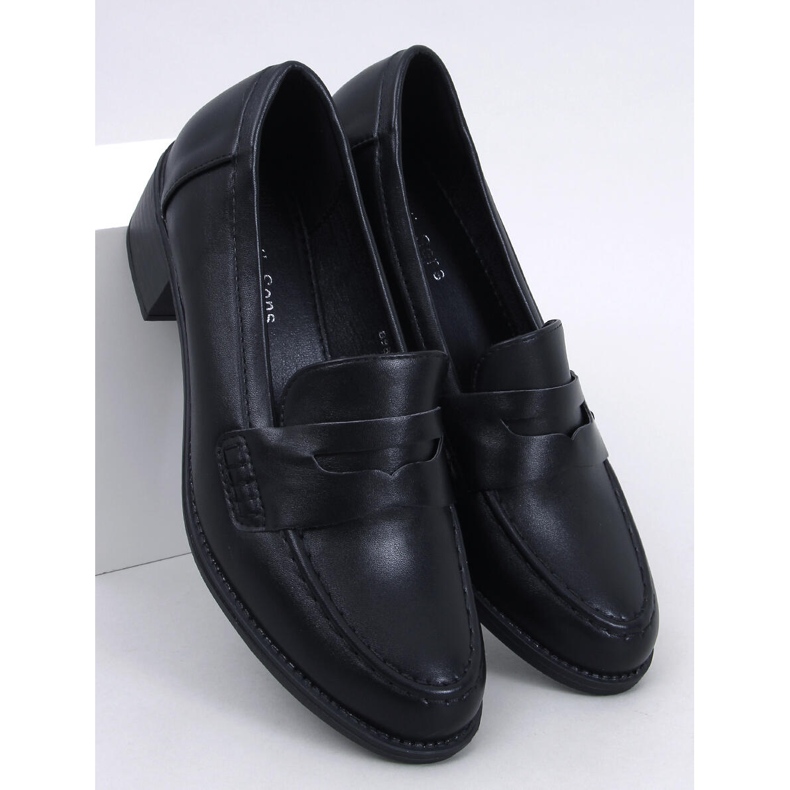 Sylvai Black lodičky na širokém podpatku černá 1 Sylvai Black lodičky na širokém podpatku černá 1