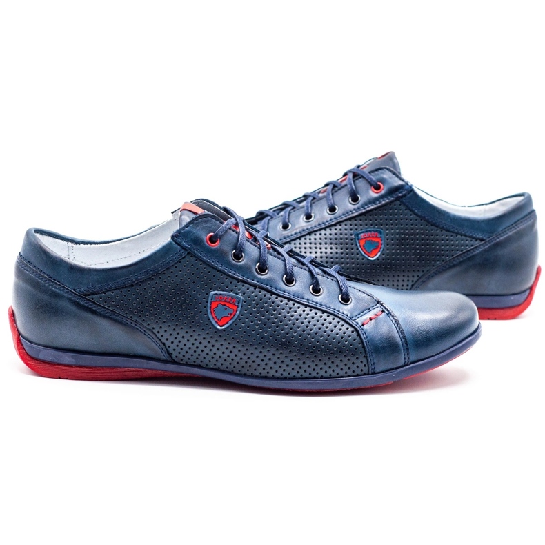 Joker Pánské boty 295j Navy Blue modrý 4