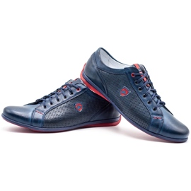 Joker Pánské boty 295j Navy Blue modrý 5