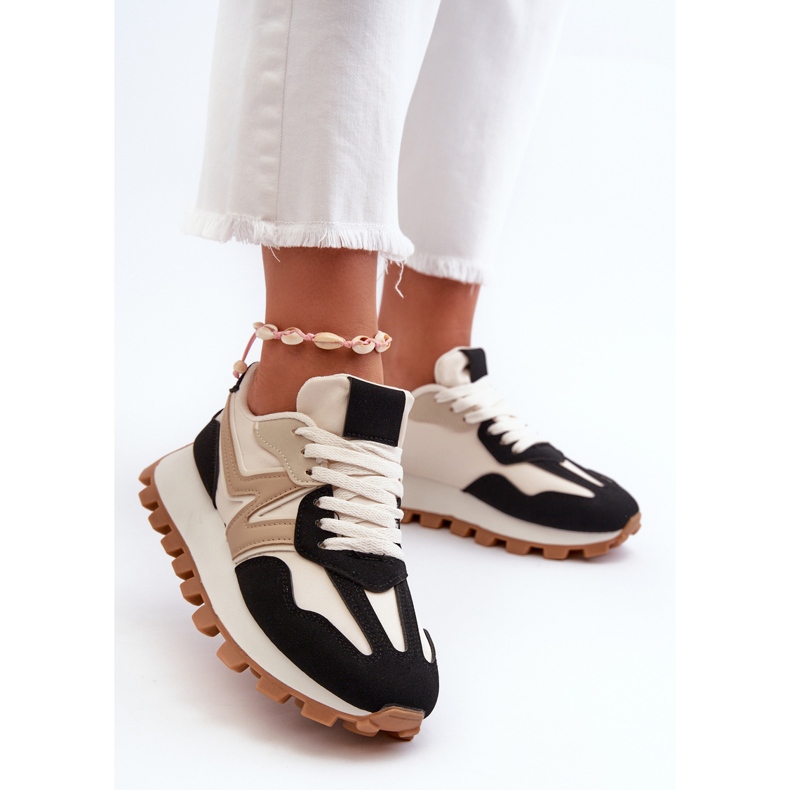 Dámské černé sportovní boty Kalelia tenisky černá 2