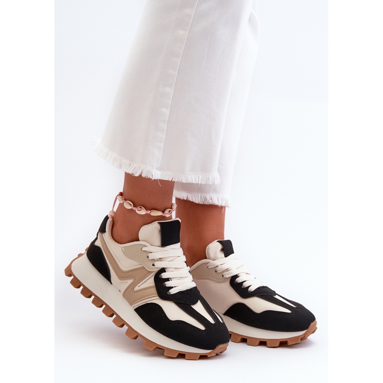 Dámské černé sportovní boty Kalelia tenisky černá 1