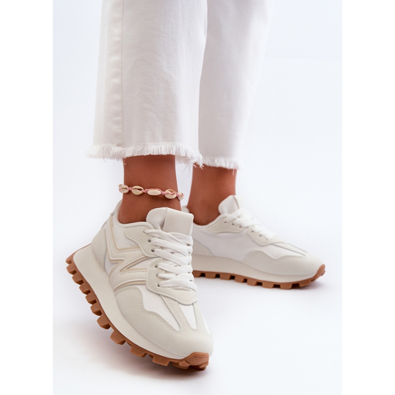 Dámské Tenisky Sportovní Boty Bílá Kalelia bílý 2 Dámské Tenisky Sportovní Boty Bílá Kalelia bílý 2