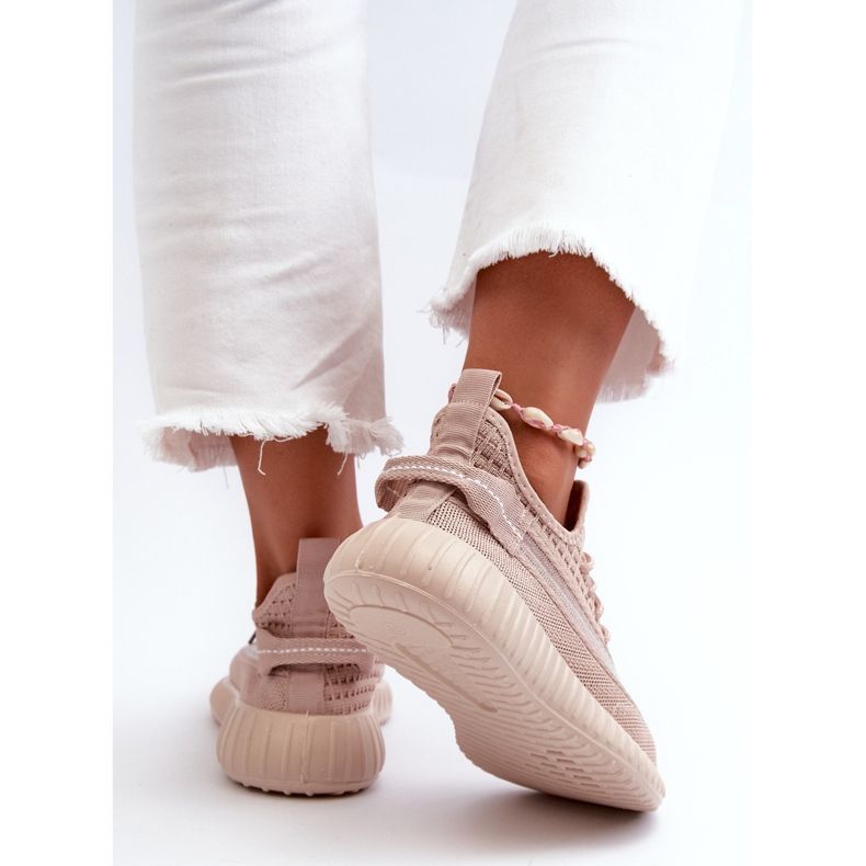 Dámské látkové nazouvací sportovní boty, růžová Nelmarie růžový 1