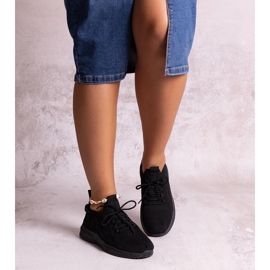 Černé sportovní tenisky Khitam černá 1