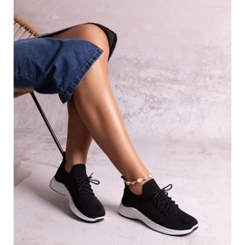 Černé sportovní tenisky Muaza černá 1