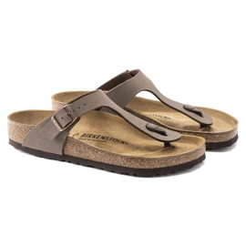 Žabky Birkenstock Gizeh Bs W 0043753 hnědý 2