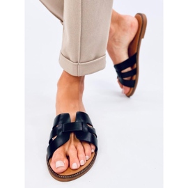 Dámské žabky Charnes Black černý 1