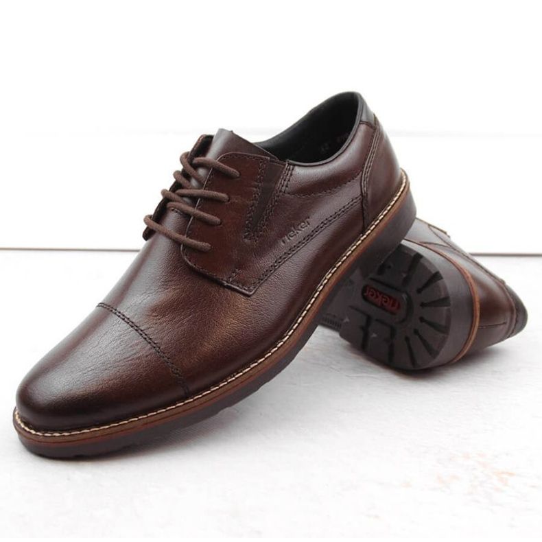 Boty s gumičkou Rieker M 15320-25 hnědý 2