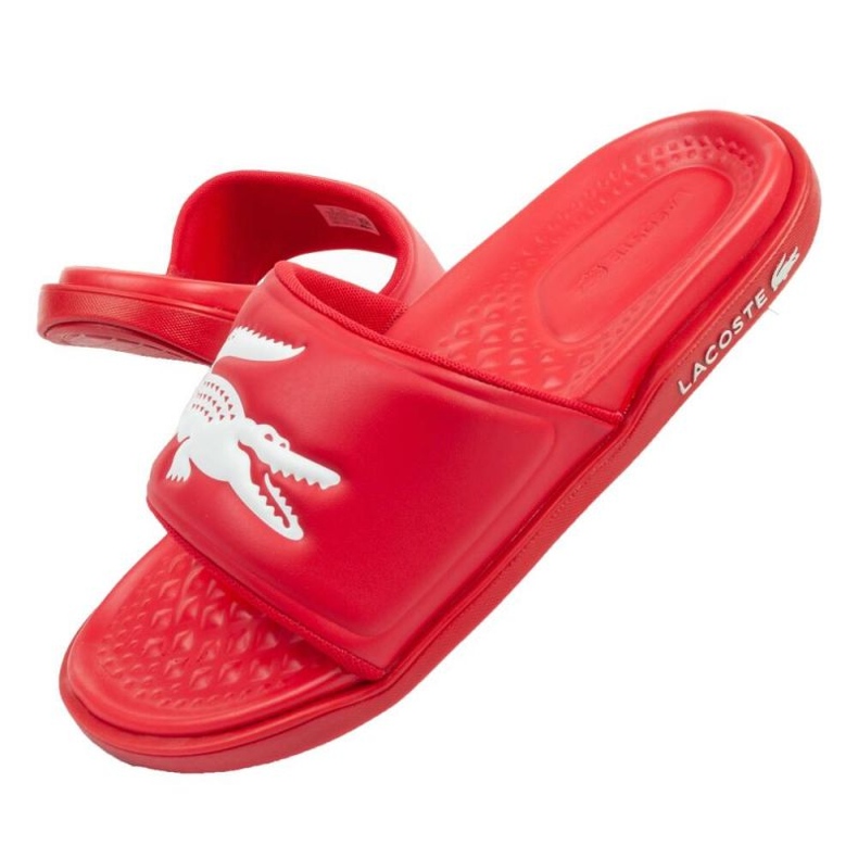 Lacoste Croco Dualiste 2017K žabky 743CMA002017K červený 1
