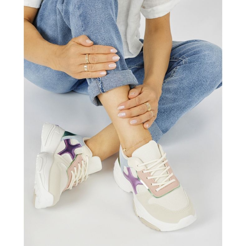Seastar Vícebarevné dámské tenisky béžový 1