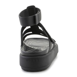 Crocs Brooklyn luxe sandály Gladiator 209557-060 černý 3