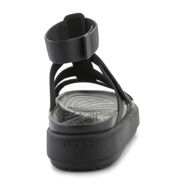 Crocs Brooklyn luxe sandály Gladiator 209557-060 černý 3