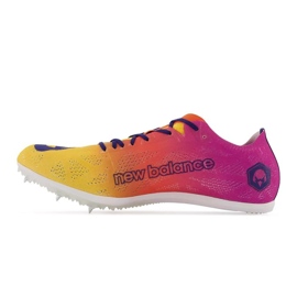 Běžecké boty New Balance s hroty MMD800E8 žluť 1