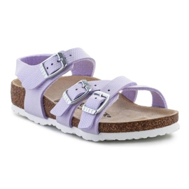 Sandály Birkenstock Kumba Shiny Lizard 1026907 fialová 1