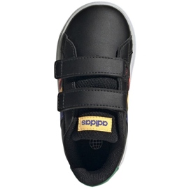 Boty Adidas Grand Court Lifestyle Hook and Loop HP8918 černá 1