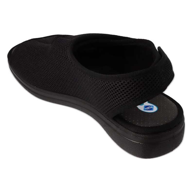 Dr.ORTO Befado pánské sandály na suchý zip, pu 077M001, černá černý 2