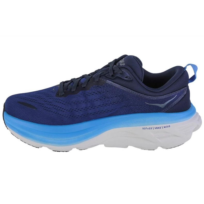Hoka Bondi 8 Široké boty 1127953-OSAA modrý 1 Hoka Bondi 8 Široké boty 1127953-OSAA modrý 1